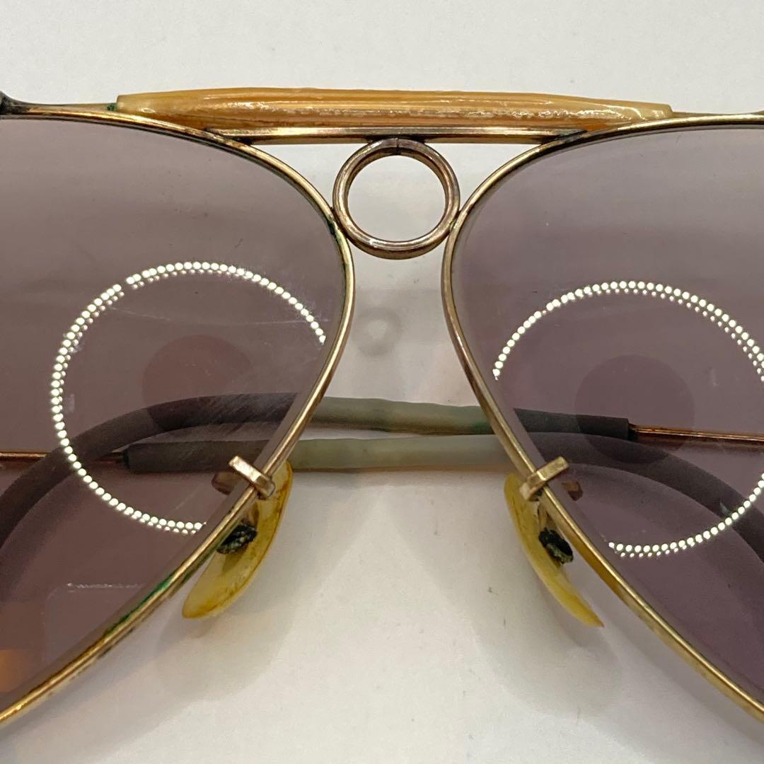 Ray-Ban レイバン サングラス シューター 度無し ゴールド レディース
