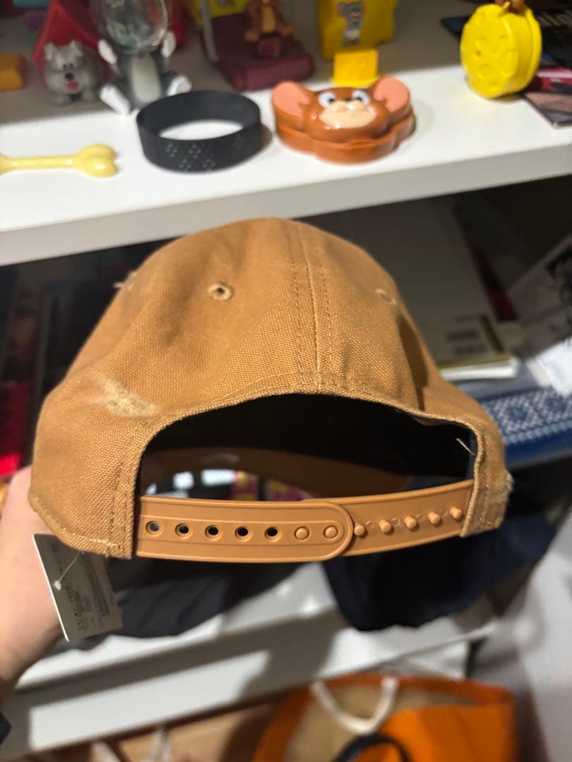 New Era 9FIFTY ベージュ スナップバックキャップ