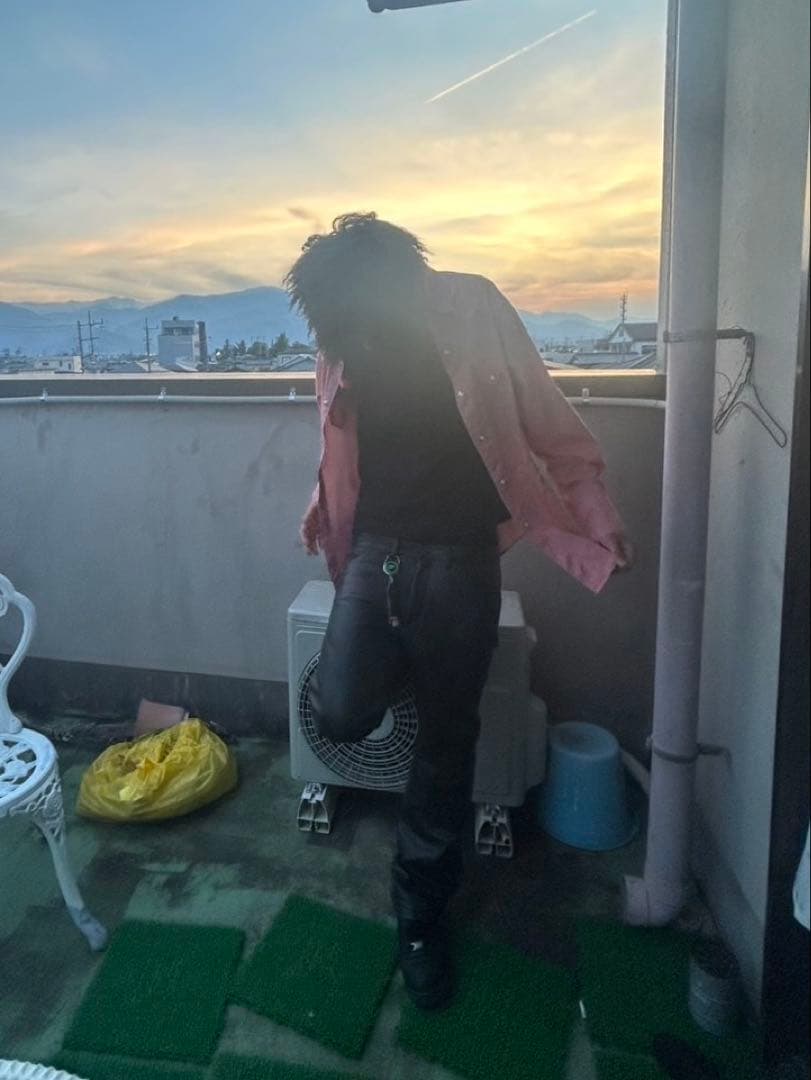   Jeans ブラック レザーパンツ swag yoko