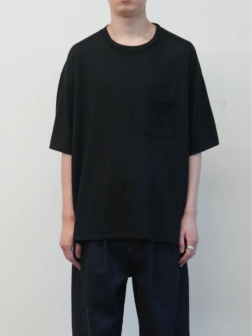 Y*C様 Afiit / \"WOOL TEE BLACK\" 2