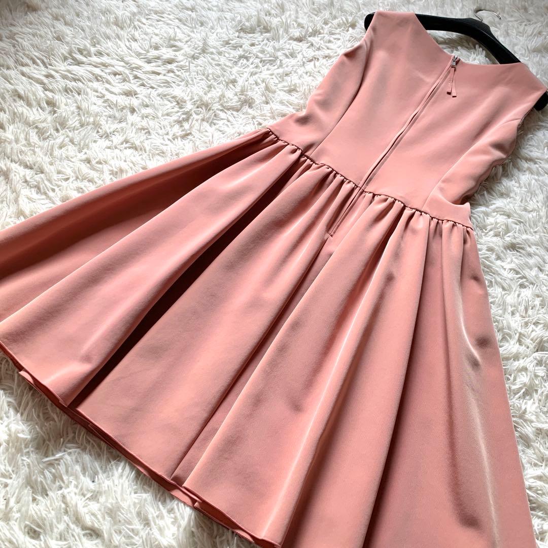 美品✨人気 希少色 フォクシー ロザリンド ワンピース フィットアンドフレア