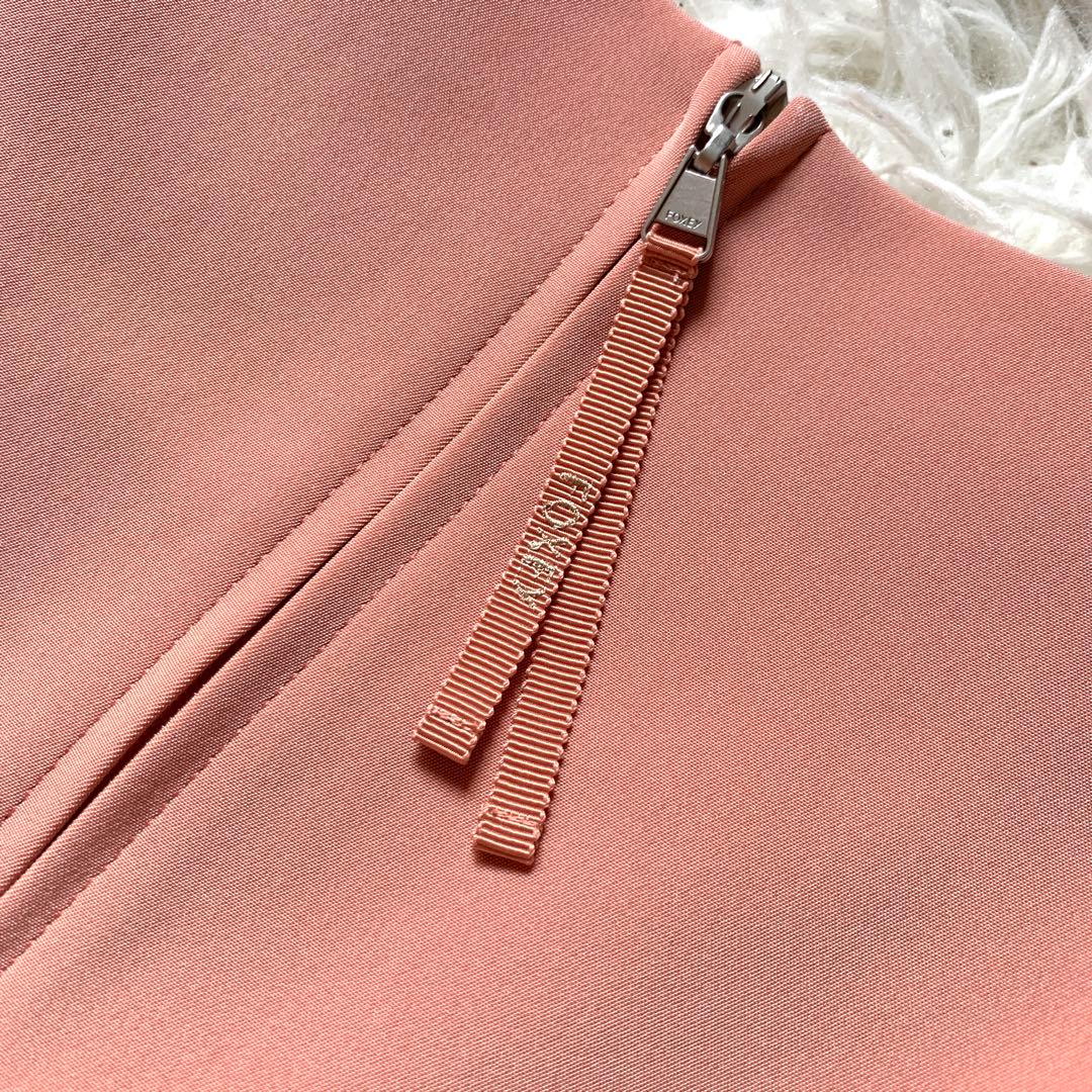 美品✨人気 希少色 フォクシー ロザリンド ワンピース フィットアンドフレア