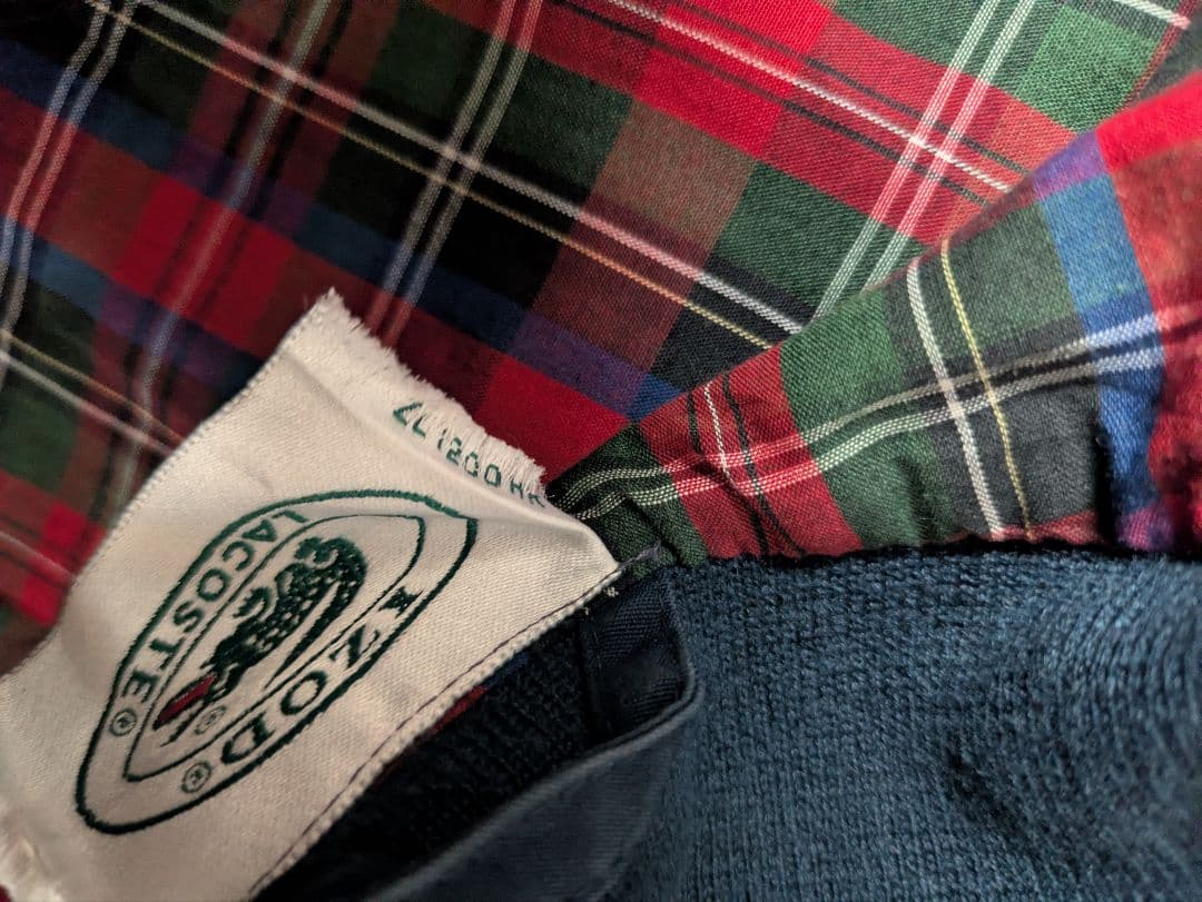 IZODLACOSTE ラコステ スウィングトップハリントンジャケット 紺 L