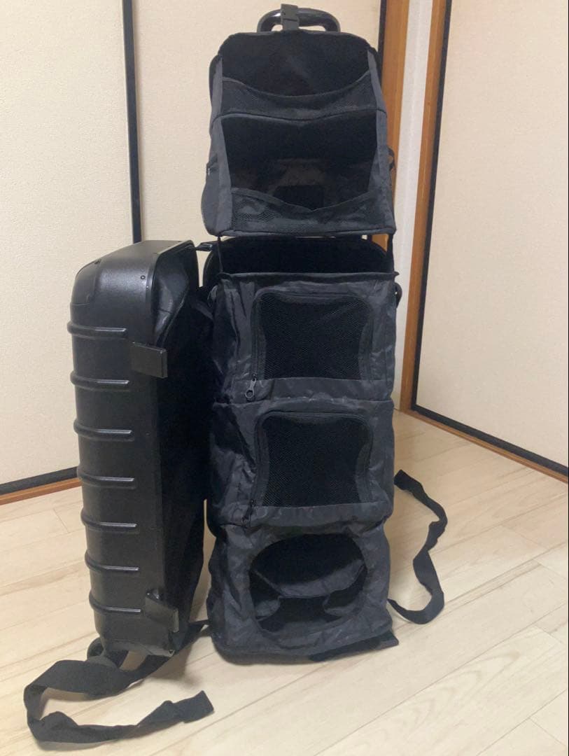 SOLGAARD Trunk Closet M 60L 時短スーツケース 黒