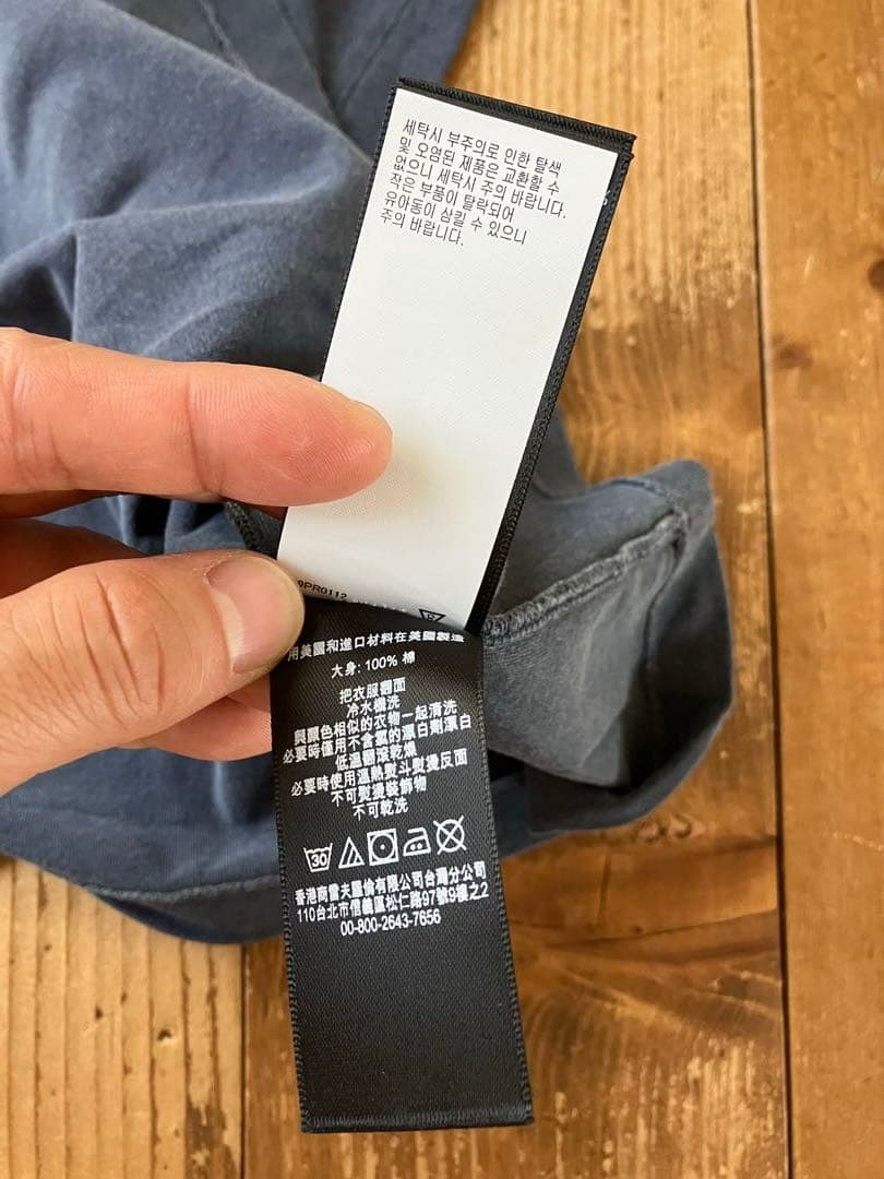RRL DOUBLERL 半袖Tシャツ S 紺 USA製 RALPHLAUREN