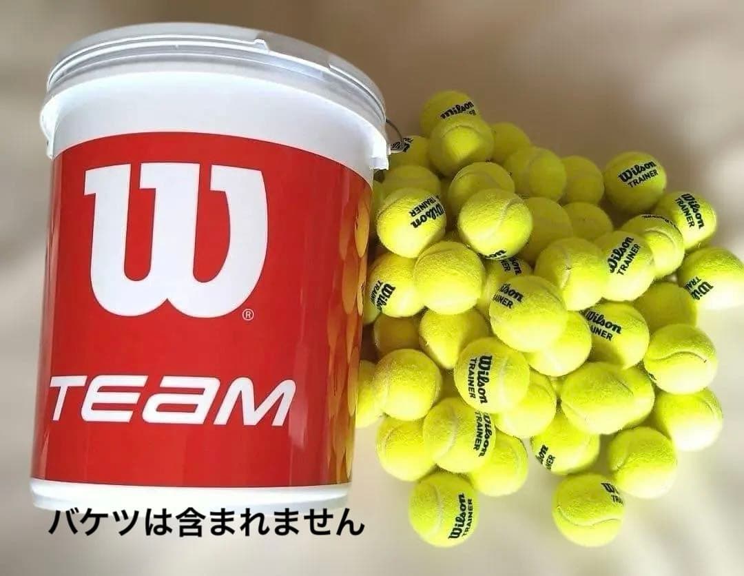★新品・未使用★ウィルソン　ノンプレッシャーボール　53球　テニスボール