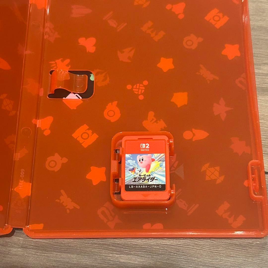 【ほぼ未使用】カービィのエアライダー ゲオ 特典付き カービィ ゲーム スイッチ