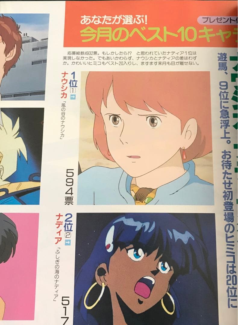 アニメージュ1990年8月号