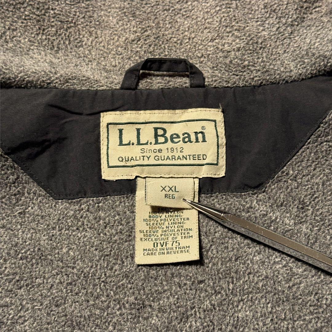 ユウスケ2245古着00年代L.L.Beanウォームアップジャケット裏フリ