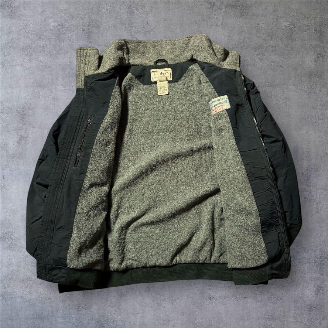 ユウスケ2245古着00年代L.L.Beanウォームアップジャケット裏フリ