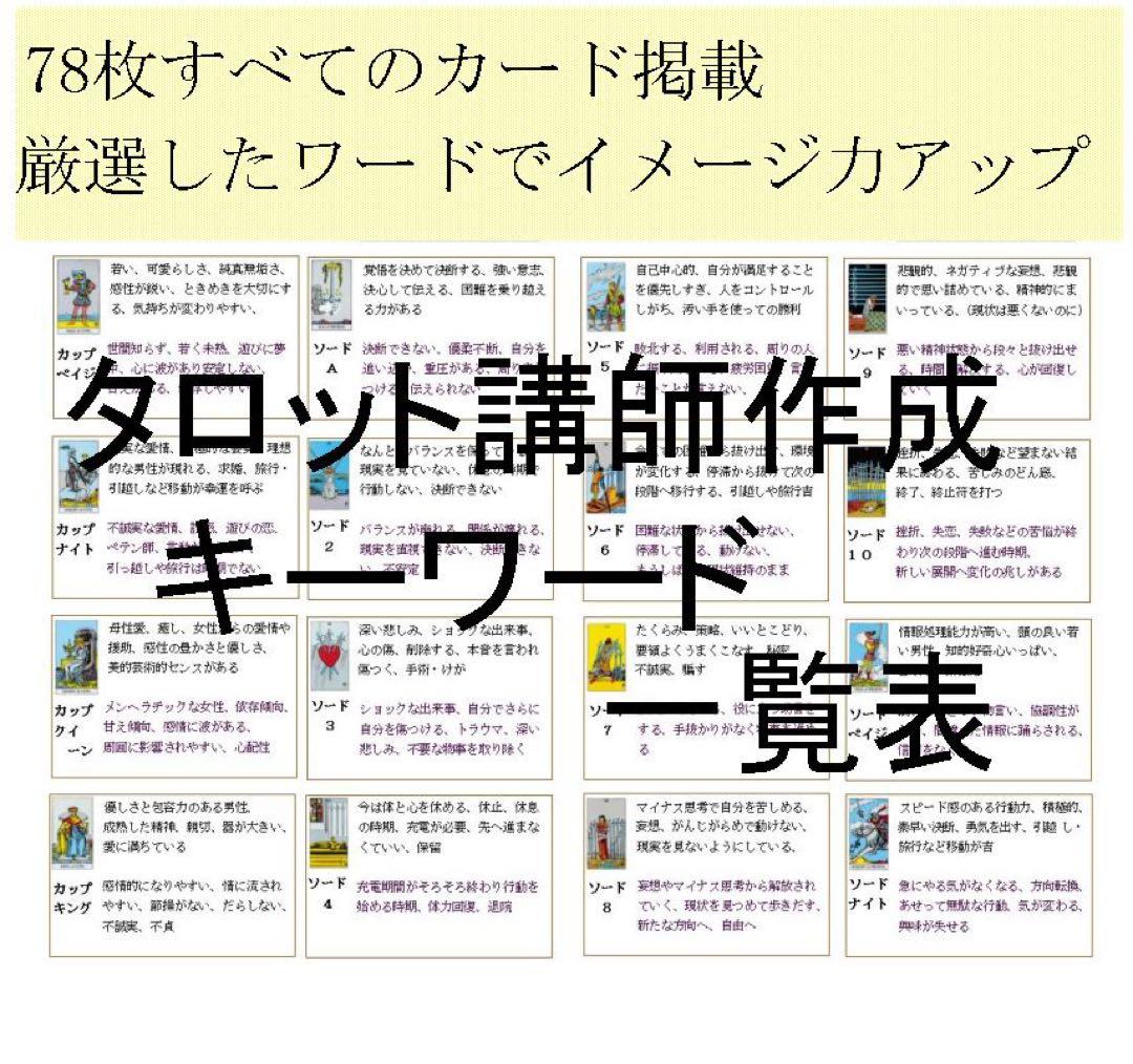 タロットカード学習オリジナルテキスト11点フルセット⭐️おまとめ割引中13