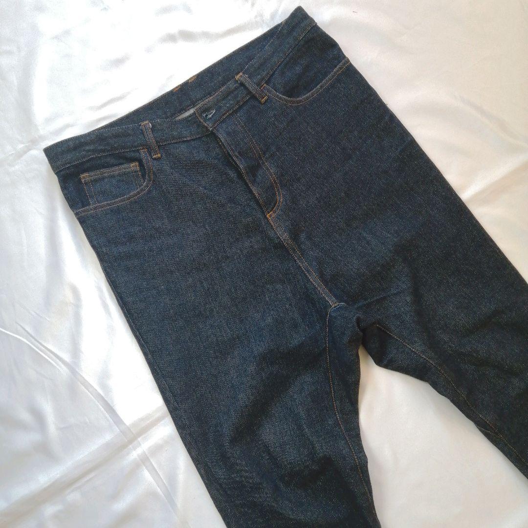 美品】ato アトウ STRETCH DENIM SARROUEL PANTS