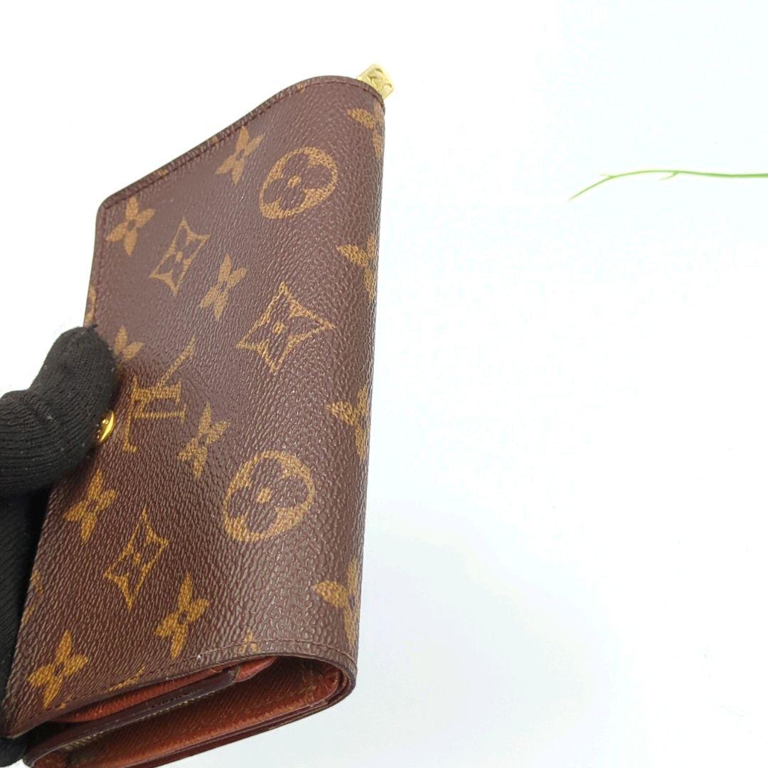 Louis Vuitton ポルトモネビエ　トレゾール　二つ折り財布モノグラム