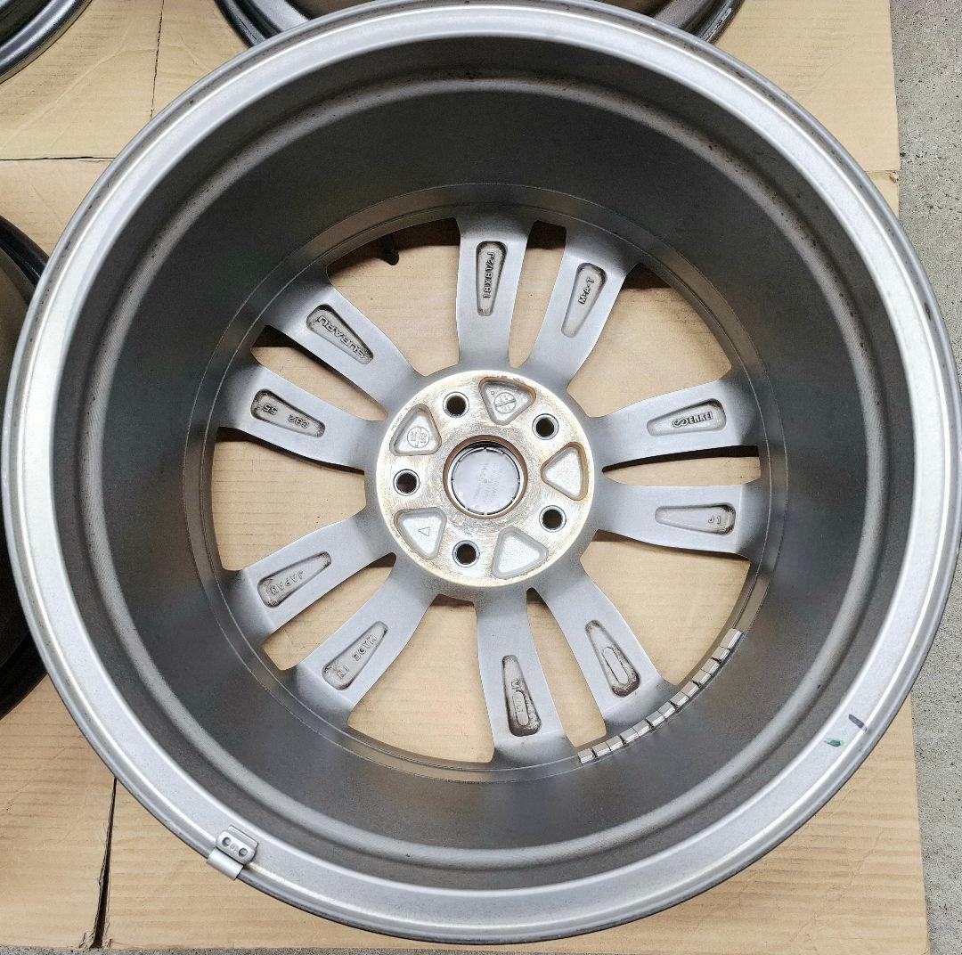 【新車外し】スバル WRX STI 純正 18インチ 8.5J ホイール 4本