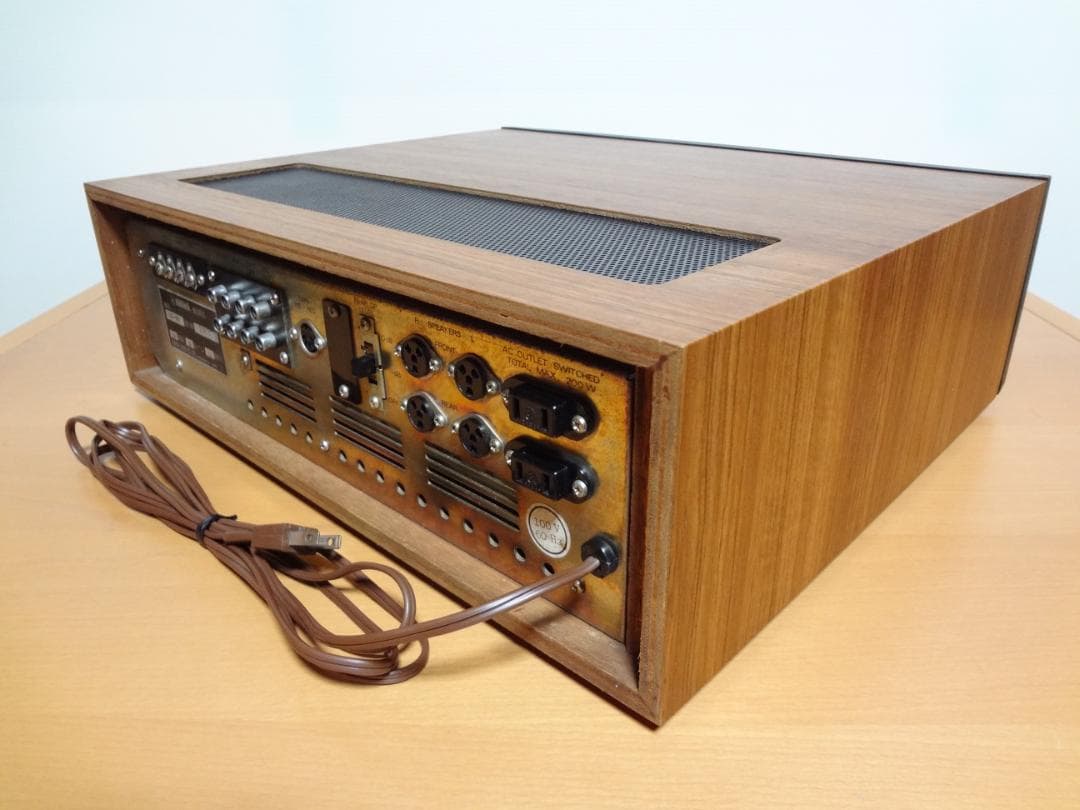 YAMAHA CS-50 ステレオレシーバー 1975年式　専用ケーブル付属