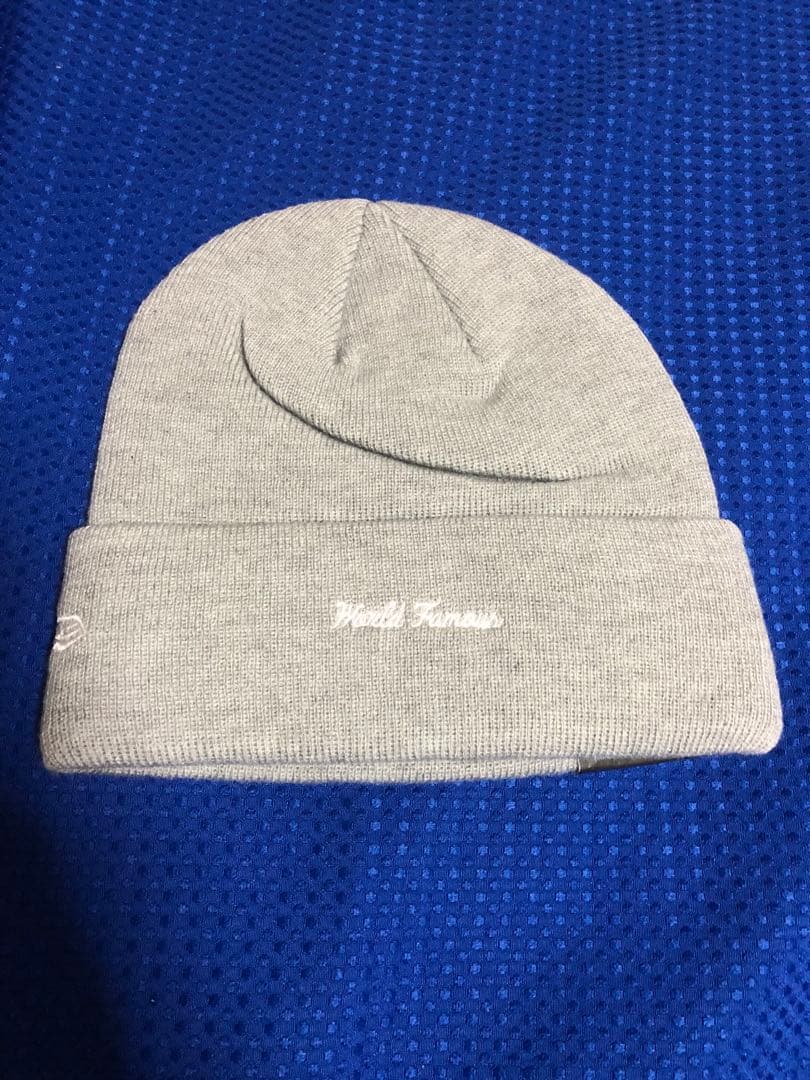 Supreme ニット帽 グレー NEW ERA