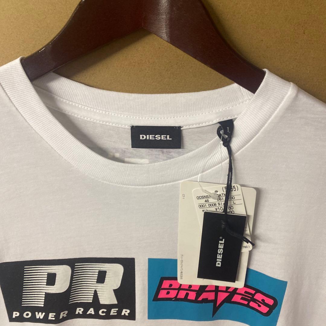 【新品】DIESEL プリント Tシャツ Lサイズ