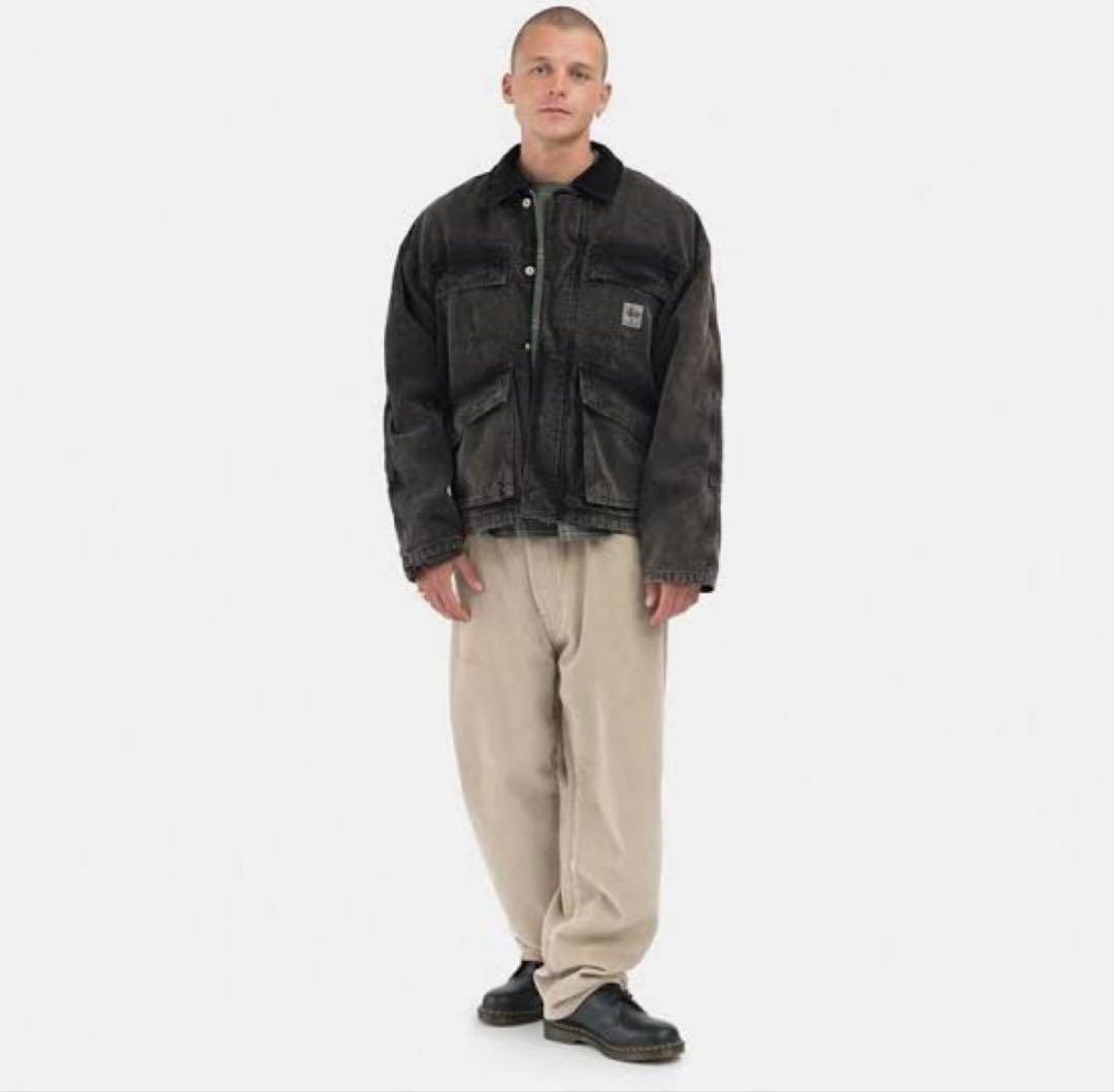 STUSSY Washed Canvas Shop Jacket（ストゥーシー）