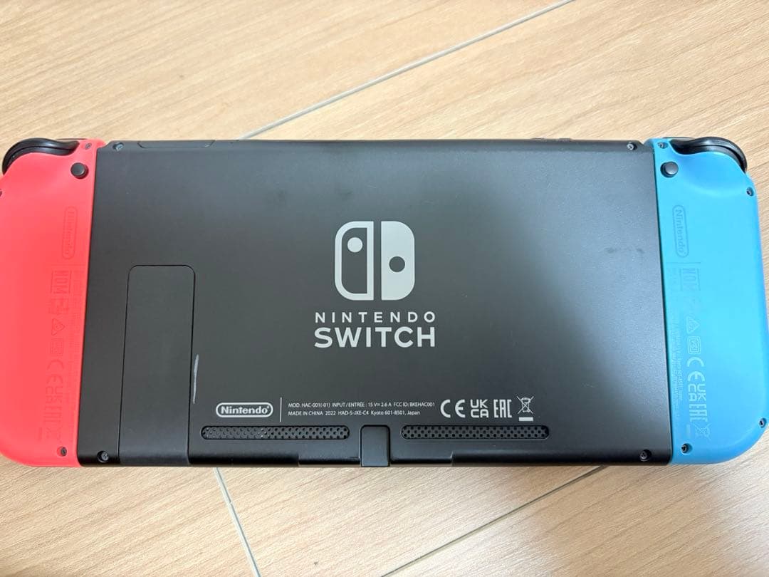 Nintendo Switch 青/赤 本体 ドック付き(箱なし)