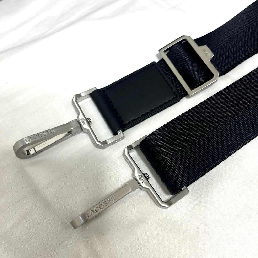 【極美品】LACOSTE ボストンショルダーバッグ　2way