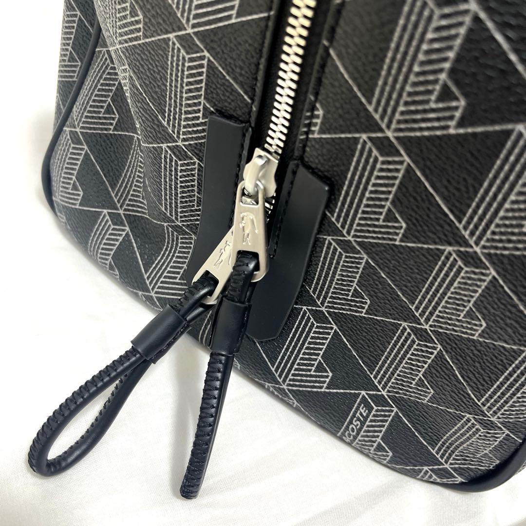 【極美品】LACOSTE ボストンショルダーバッグ　2way