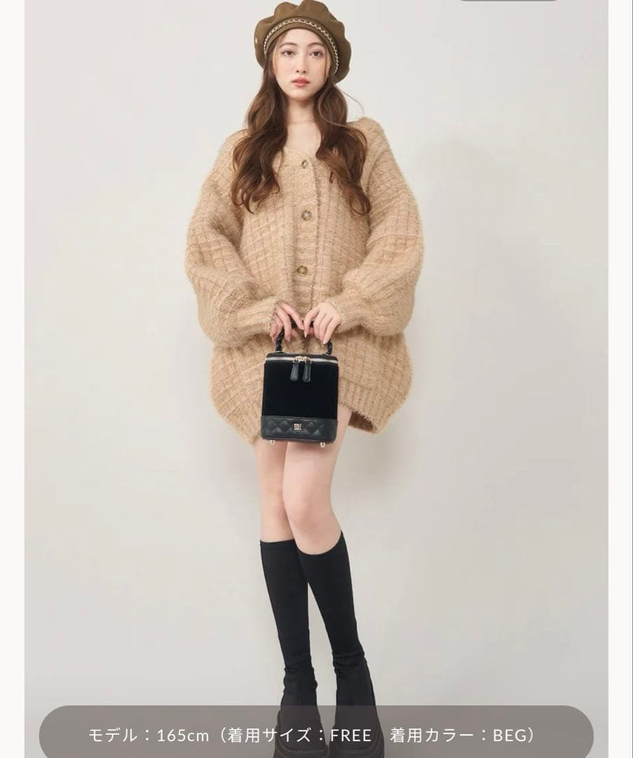 新品❣️即買い❣️Darich モールボリュームニットカーディガン ❣️55%OFF❣️