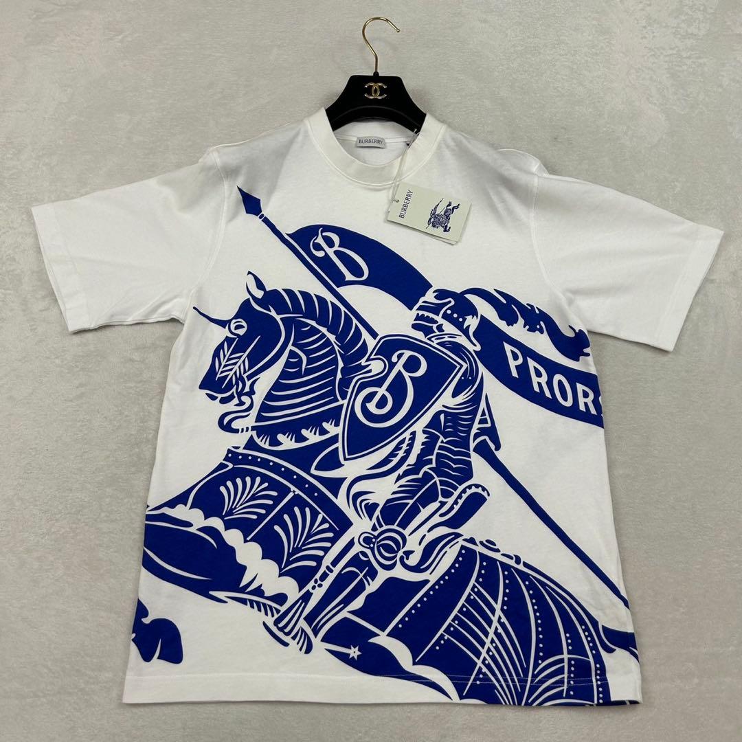 K367 BURBERRY バーバリー 現行 M タグ付き Tシャツ メンズ