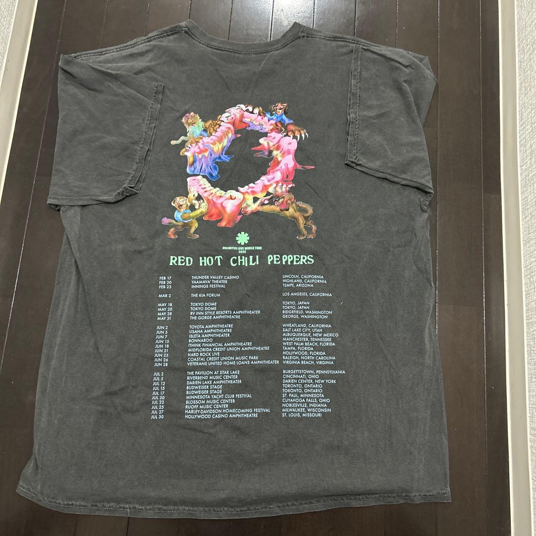 【Red Hot Chili Peppers】ツアーTシャツ2024 XL