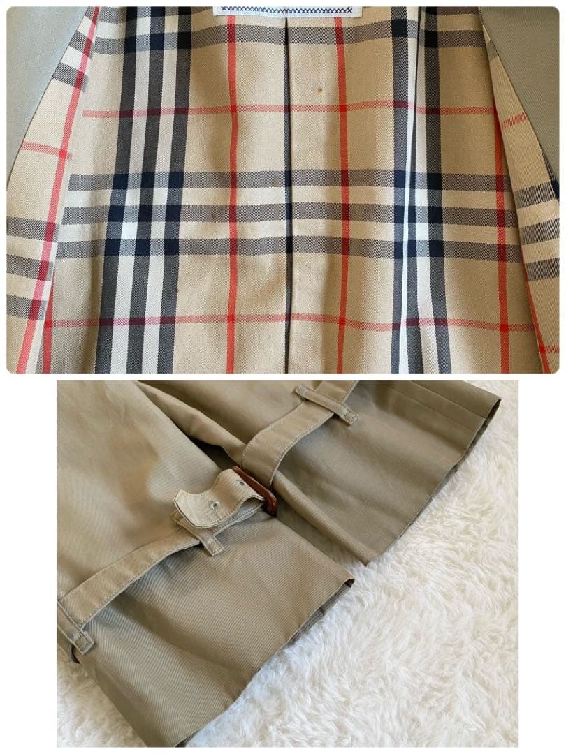 Burberrys トレンチコート ノバチェック ベルト付き ベージュ M