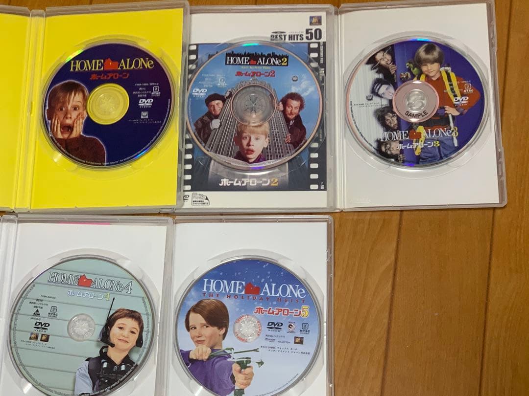 【送料無料】ホームアローンシリーズ DVD 全5巻セット