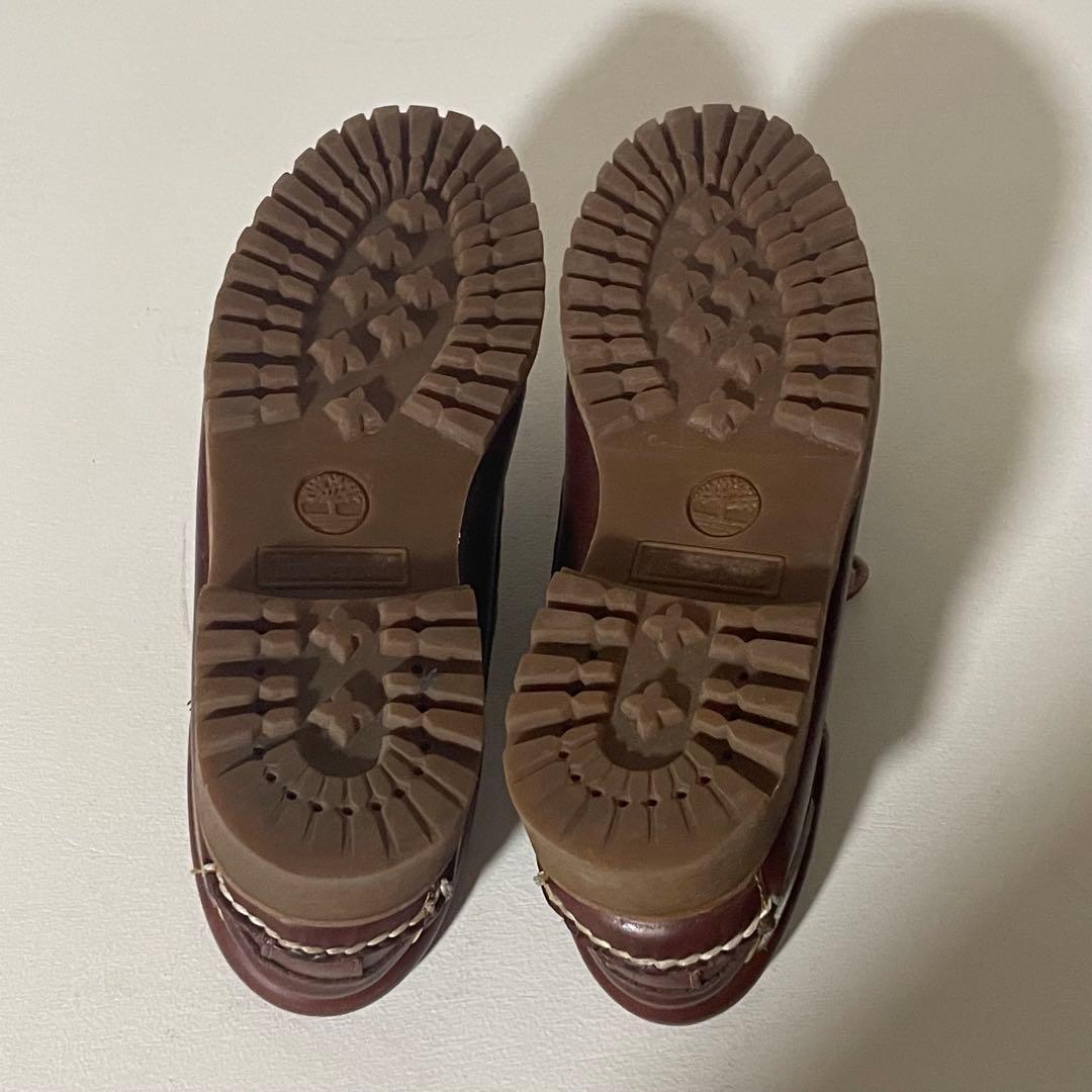 Timberland 3eye バーガンディー 26.5cm classic