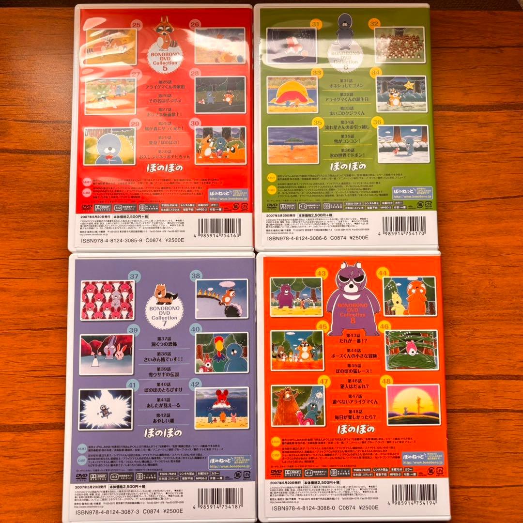 ぼのぼのDVD BOX 全2巻セット