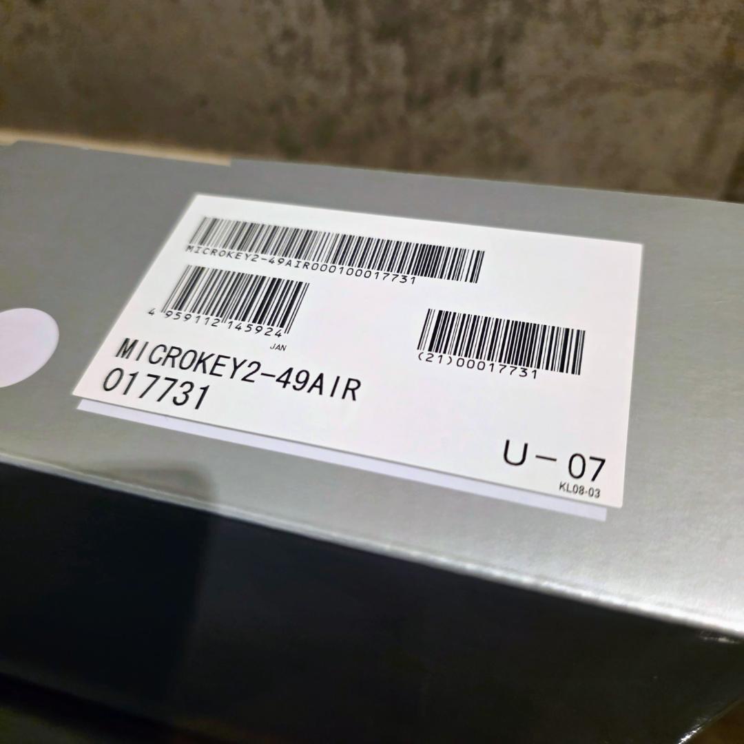 KORG MICROKEY2-49AIR USBワイヤレスMIDIキーボード