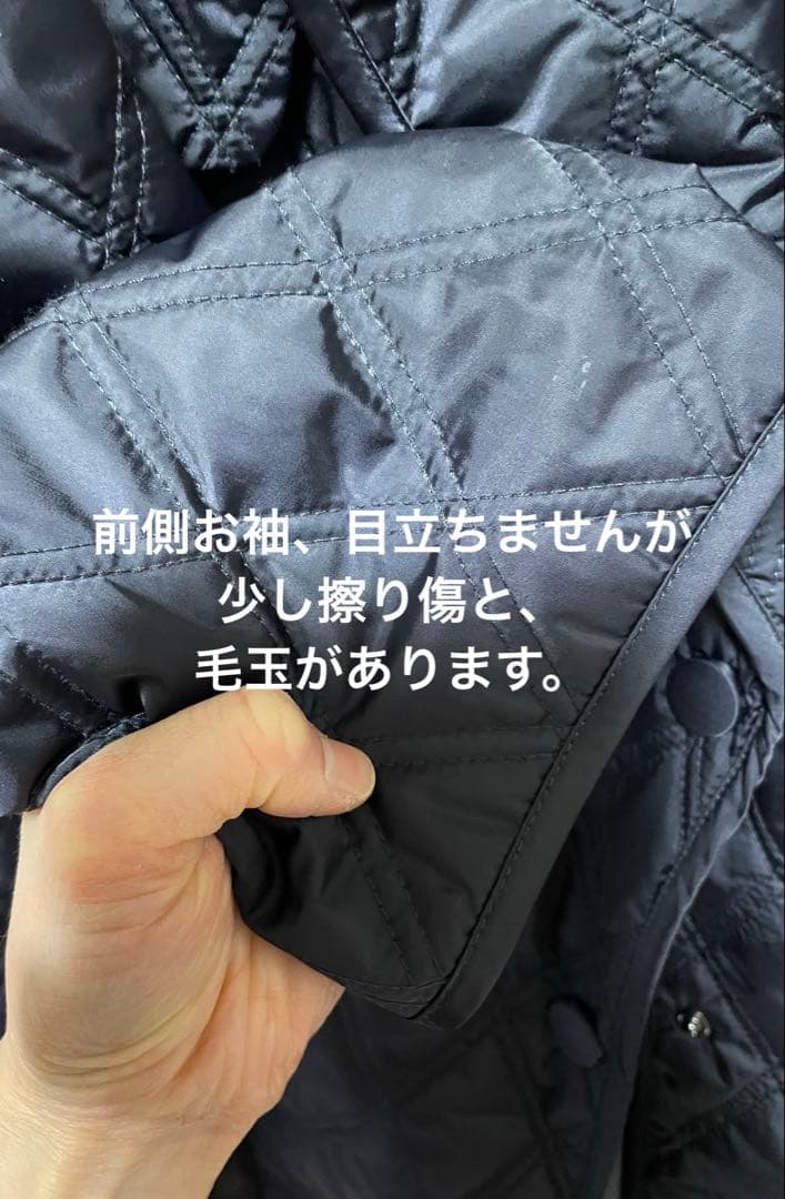 【アナイタグ有】キルティングテーラードロストコート