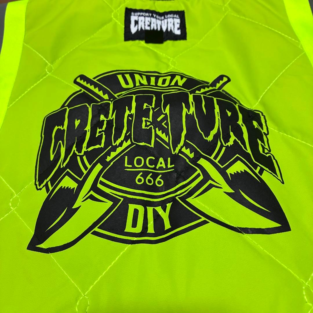 CREATURE クリーチャー ワークベスト M リバーシブル