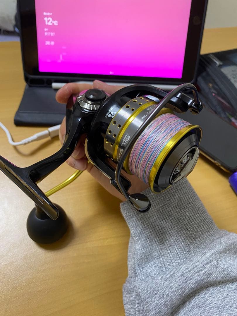 Abu Garcia スペーリア4000SH PE1.5号　箱あり　送料込み