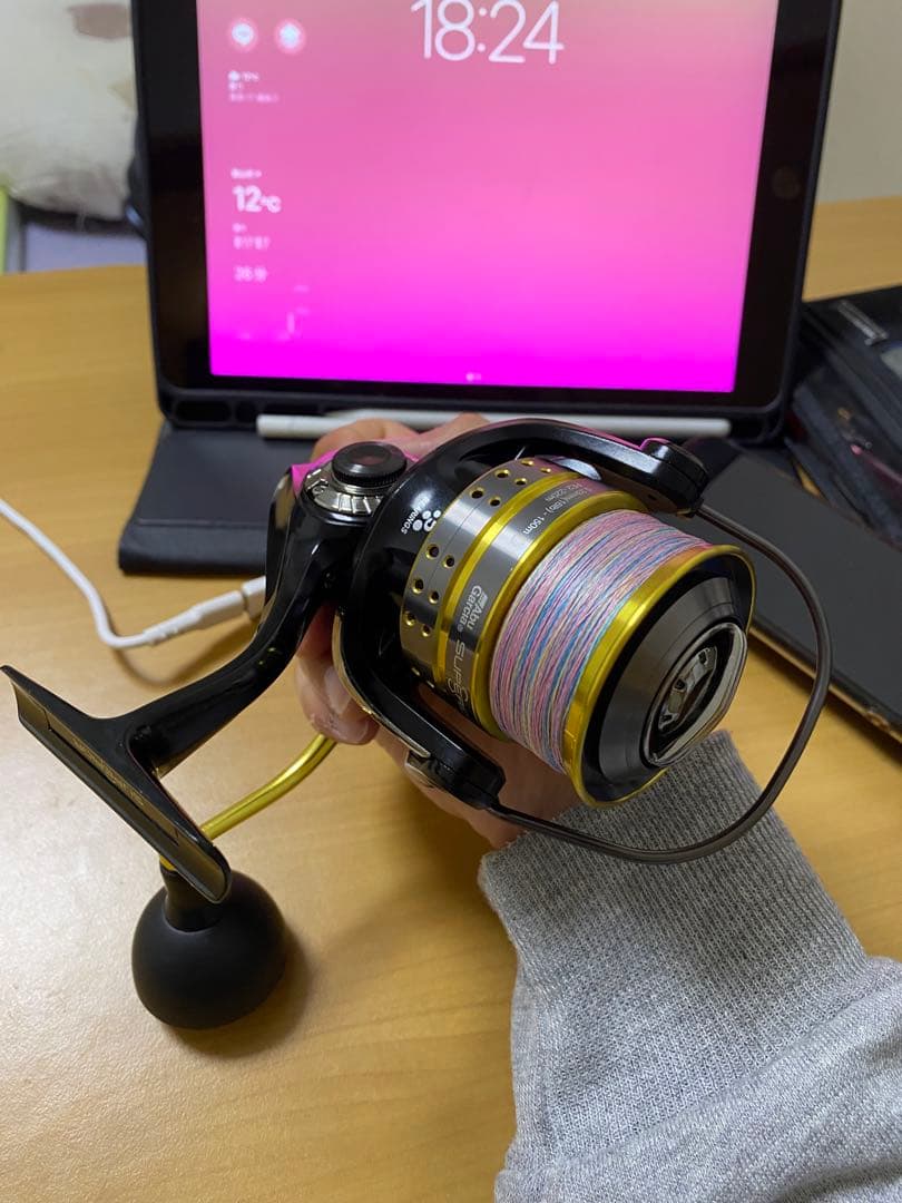Abu Garcia スペーリア4000SH PE1.5号　箱あり　送料込み