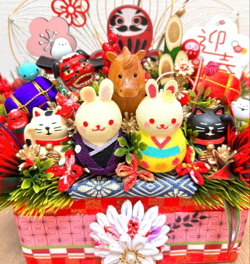 ✴︎お正月オブジェ✴︎ちりめん人形と招き猫✴︎2026✴︎専用✴︎