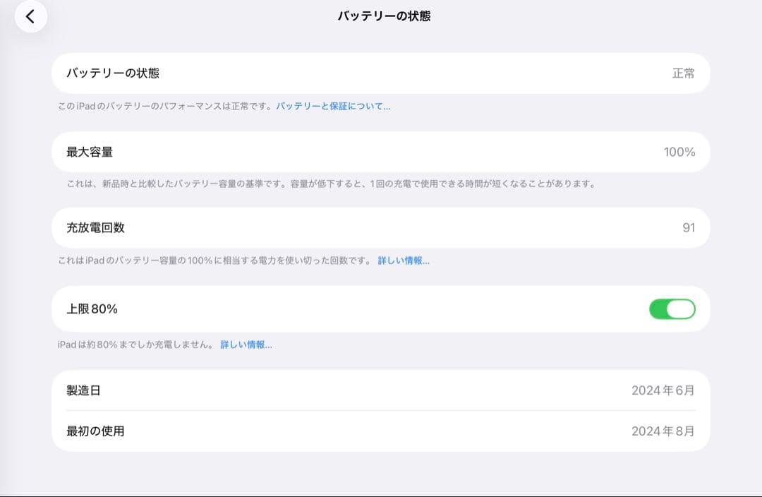 iPad Air 13インチ Wi-Fiモデル スペースグレイ M2 128GB