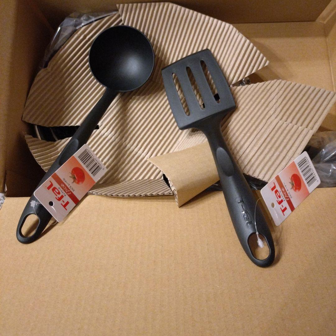 宝*ル様 ティファール T-fal IHモカスマイルセット ターナー&レードル付