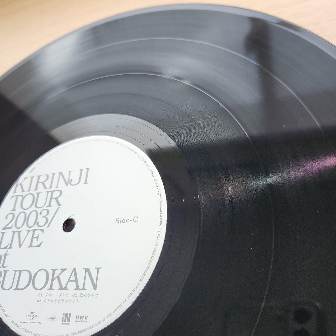 KIRINJI TOUR 2003/LIVE at BUDOKAN【LP】