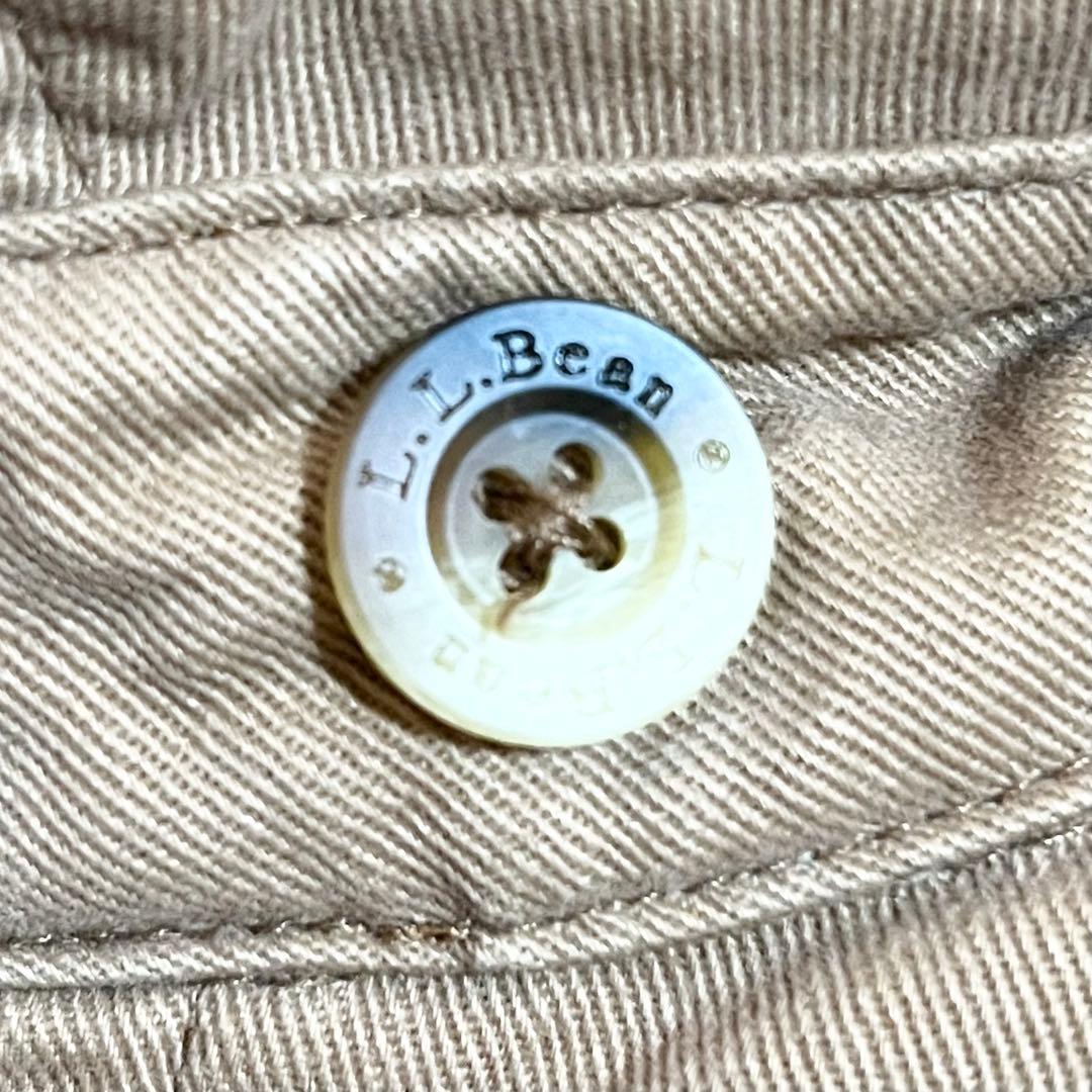 80〜90s L.L.Bean コットンスイングトップ チンスト付き ブラウン