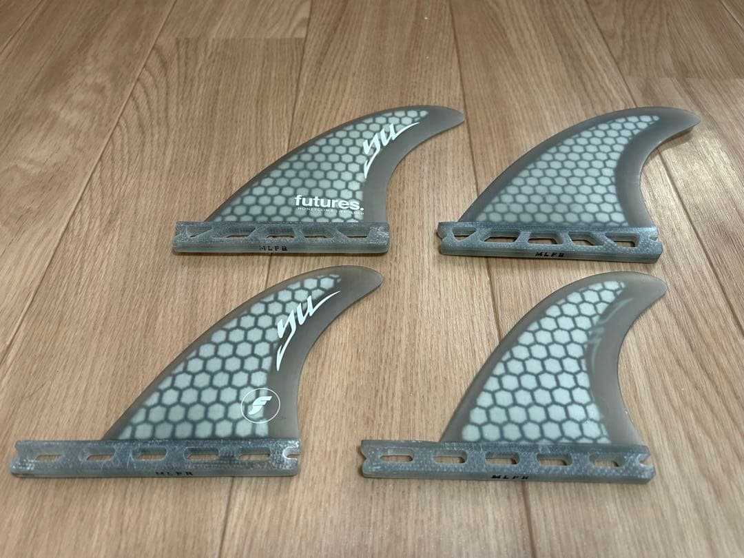 サーフィン・ボディボード yu future fin quad
