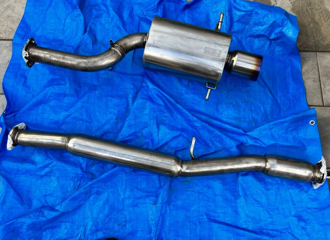 【いい音です⭐︎】GDBインプレッサ HKS スーパーターボマフラー