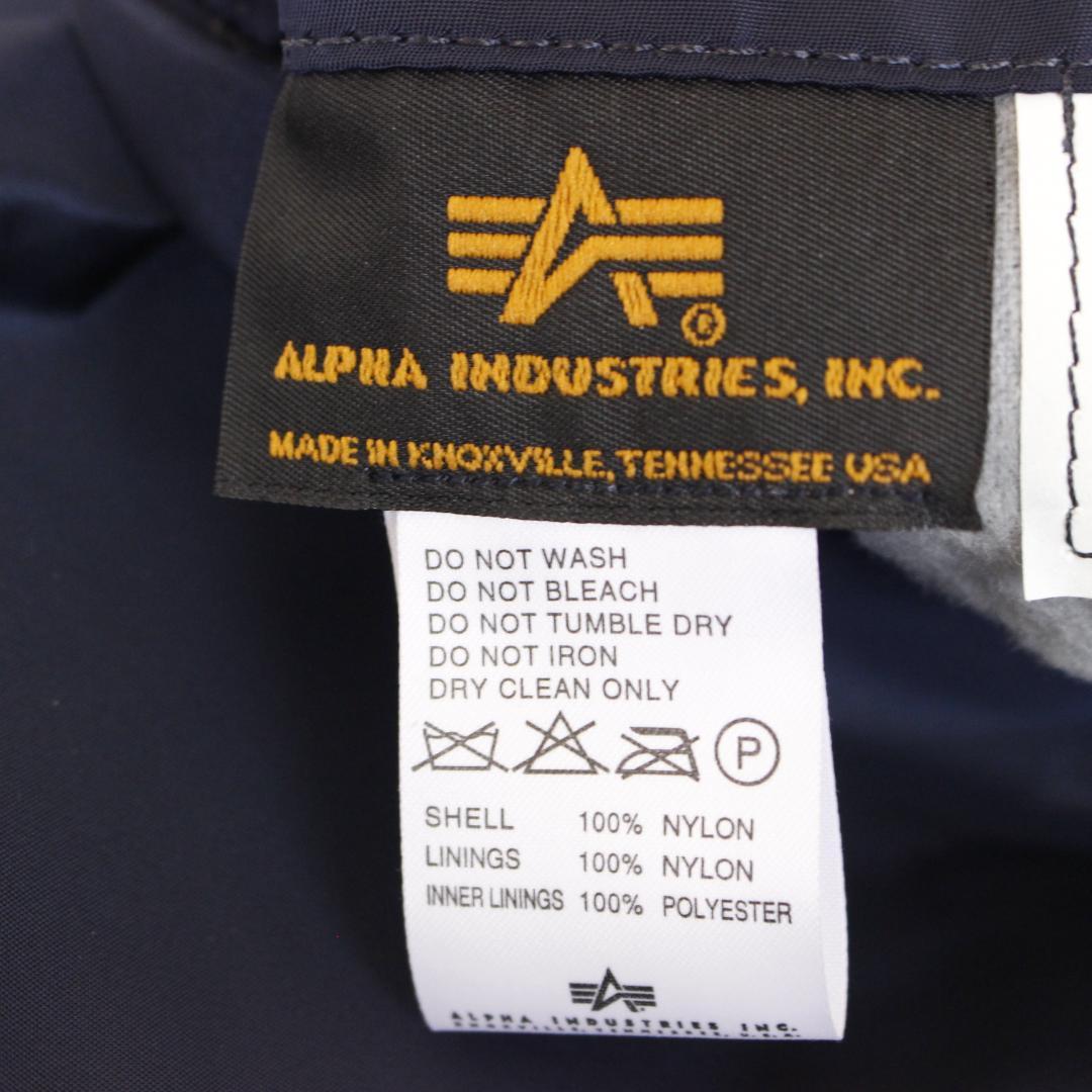 ALPHA INDUSTRIES USA MA-1 XL ネイビー ワッペン