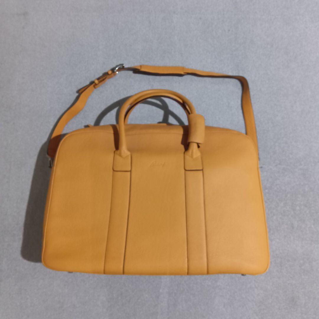 Brioni、ブリオーニ、レザー、ボストンバッグ、高級
