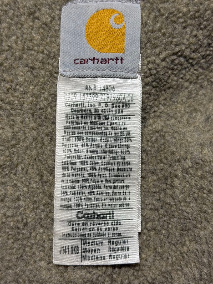 ‼️フェードCarhartt アクティブジャケット J41 DKB