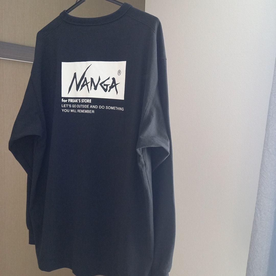 NANGA x フリークスストア 別注 繍 エコハイブリット TEE Lサイズ