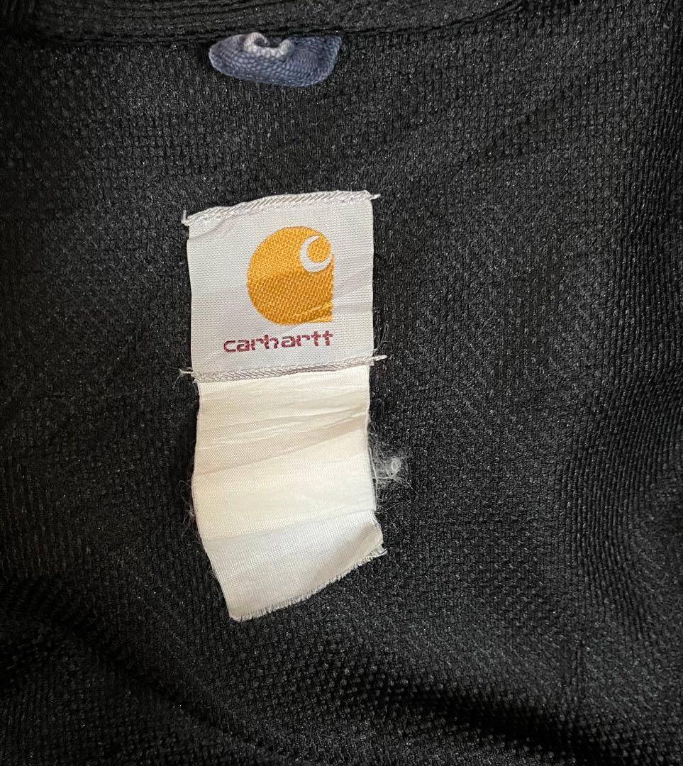 Carhartt カーハート　アクティブジャケット　フェード　ダメージ　ネイビー