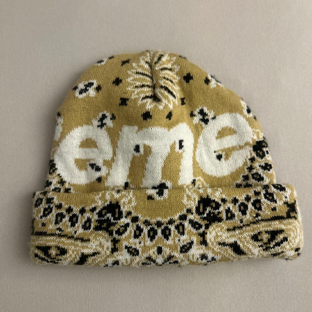 Supreme ビーニーニット帽